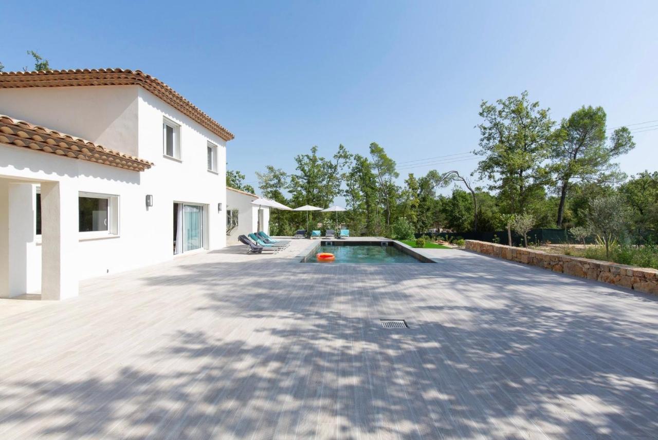 Superbe Villa Seillans La Grande Bastide Avec Piscine, Jardin, Climatisation Et Salle De Sport Экстерьер фото