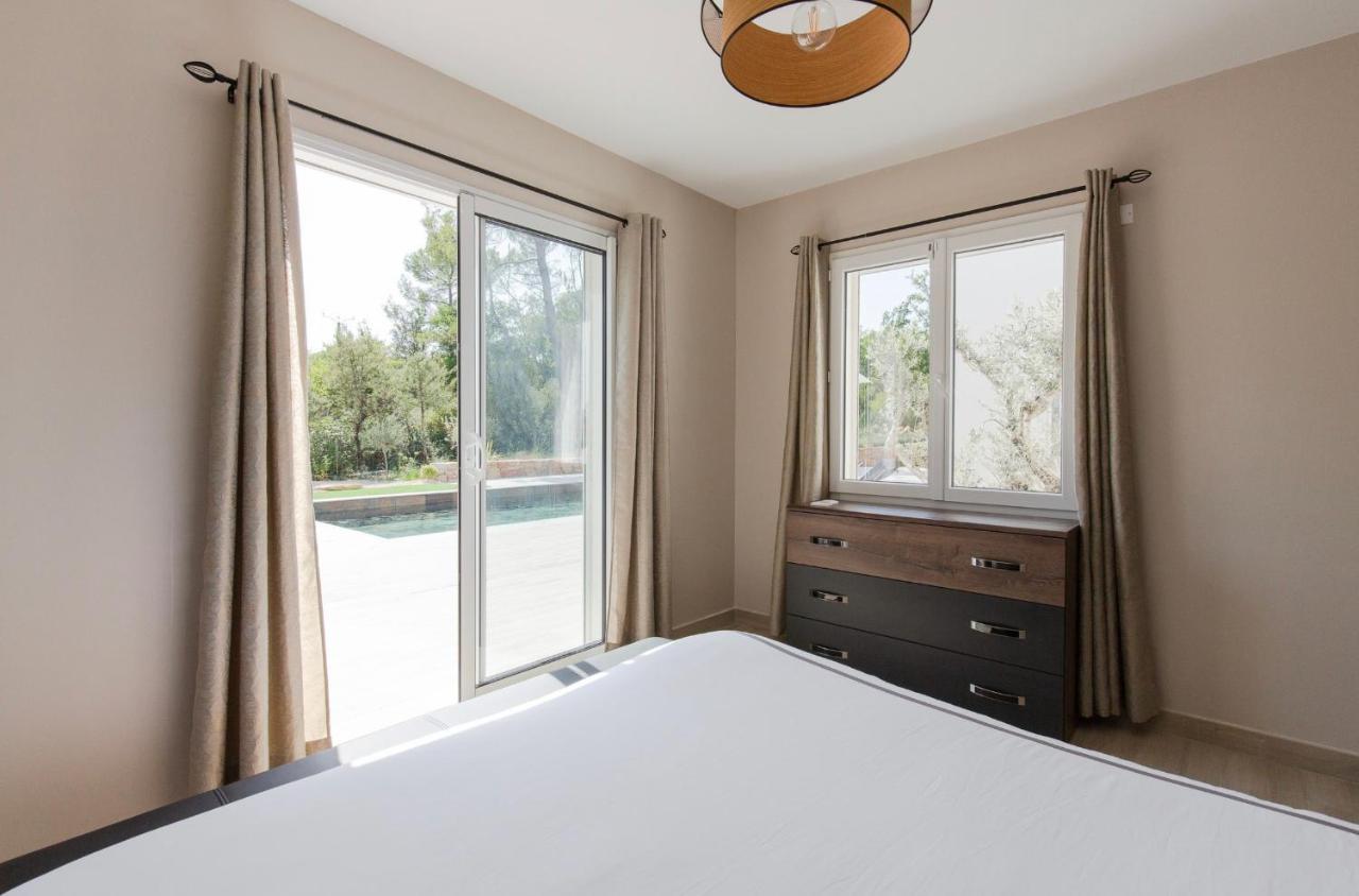 Superbe Villa Seillans La Grande Bastide Avec Piscine, Jardin, Climatisation Et Salle De Sport Экстерьер фото