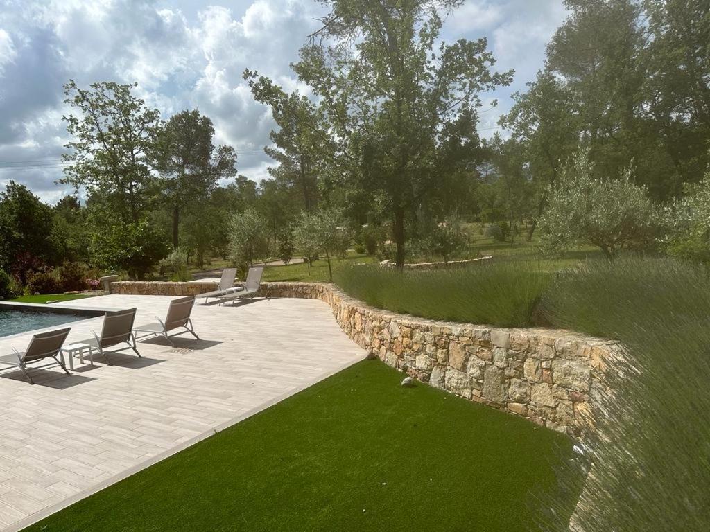 Superbe Villa Seillans La Grande Bastide Avec Piscine, Jardin, Climatisation Et Salle De Sport Экстерьер фото