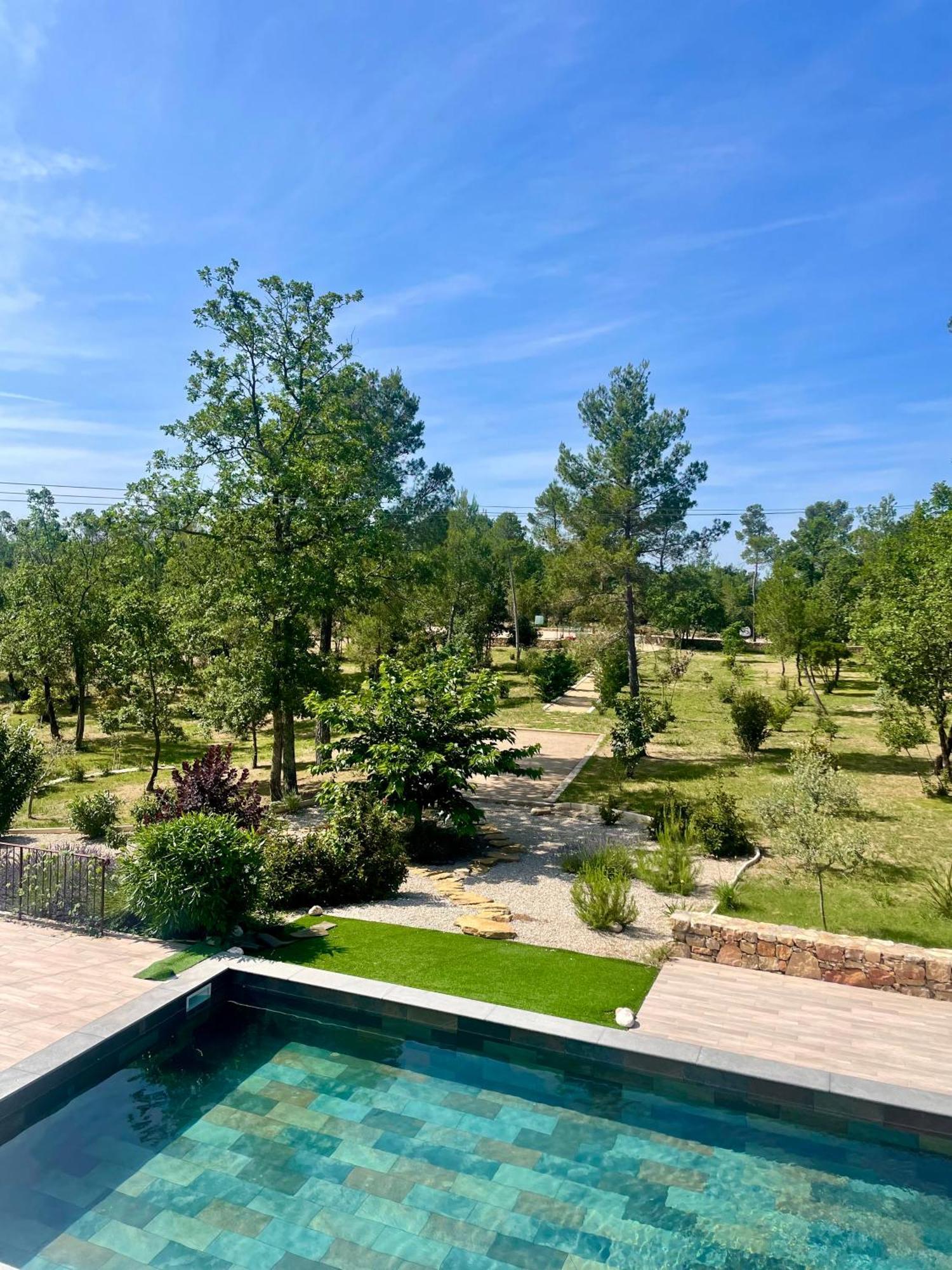 Superbe Villa Seillans La Grande Bastide Avec Piscine, Jardin, Climatisation Et Salle De Sport Экстерьер фото