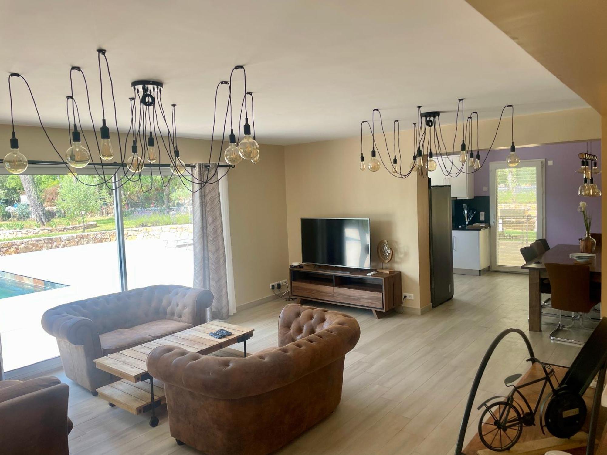 Superbe Villa Seillans La Grande Bastide Avec Piscine, Jardin, Climatisation Et Salle De Sport Экстерьер фото